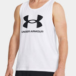 Ανδρική Αμάνικη Μπλούζα Under Armour Λευκή 1382883 100
