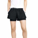 Αθλητικό Γυναικείο Σορτς Μαύρο Under Armour Play Up 2-in-1 1351981-001