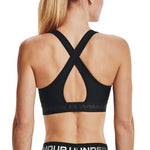 Γυναικείο Αθλητικό Μπουστάκι Under Armour Crossback Mid Μαύρο 1361034-001