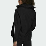 Adidas BSC 3-stripes Rain.Rdy Γυναικείο Αθλητικό Μπουφάν Αδιάβροχο Μαύρο H65759
