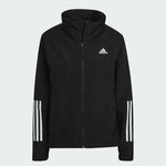Adidas BSC 3-stripes Rain.Rdy Γυναικείο Αθλητικό Μπουφάν Αδιάβροχο Μαύρο H65759