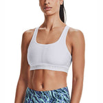 Γυναικείο Αθλητικό Μπουστάκι Under Armour Crossback Mid Bra Λευκό 1361034 100