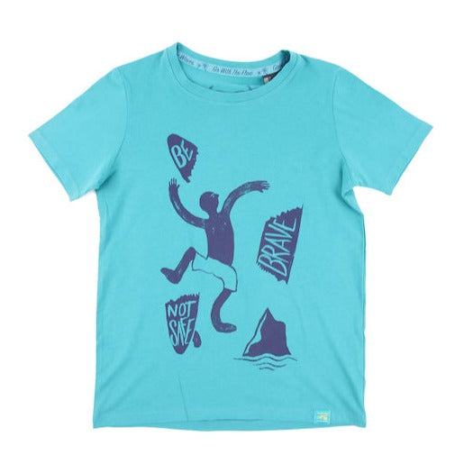 T-shirt Παιδικό O'neill Good Vibes Γαλάζιο 7A2494-6107