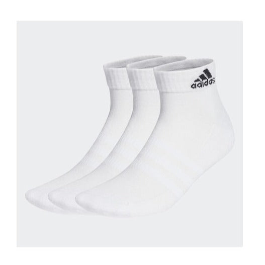 Adidas Cushioned Αθλητικές Κάλτσες Λευκές 3 Ζεύγη HT3441