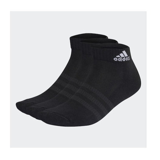 Adidas Cushioned Αθλητικές Κάλτσες Μαύρες 3 Ζεύγη IC1277