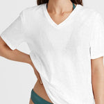 Γυναικείο T-shirt O'neill Λευκό με Λαιμόκοψη V N1850003 11010