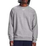 Ανδρικό Φούτερ Under Armour Rival Fleece Crew Γκρι 1379755 025