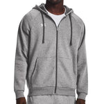 Ανδρική Ζακέτα Φούτερ Under Armour με Κουκούλα Γκρι 1379767 025