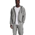 Ανδρική Ζακέτα Φούτερ Under Armour με Κουκούλα Γκρι 1379767 025