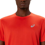 Ανδρικό Αθλητικό T-shirt ASICS Core Πορτοκαλί 2011C341-601