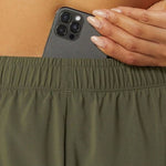 Γυναικείο Σορτς ASICS Icon 4in Χακί 2012C740 301