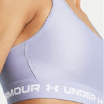 Γυναικείο Αθλητικό Μπουστάκι Under Armour Crossback Mid Bra Purple 1361034 539