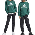 Adidas Παιδικό Σετ Φόρμας Πράσινο Essentials Big Logo IX9519
