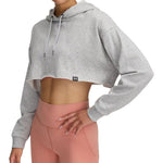 Γυναικείο Crop Top Under Armour Terry Γκρι 1389640 011