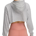 Γυναικείο Crop Top Under Armour Terry Γκρι 1389640 011