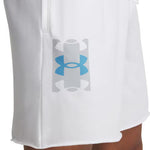 Ανδρική Αθλητική Βερμούδα Under Armour Rival Terry Λευκή 1390147 100