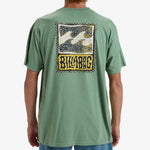 T-shirt Billabong Stamp Moss EBYZT00293-GLA0