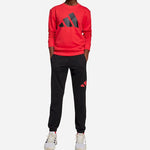 Adidas Παιδικό Σετ Φόρμας Κόκκινο Essentials JD2099