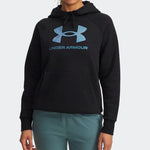 Γυναικείο Φούτερ Under Armour Rival Μαύρο 6003710 007