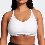 Γυναικείο Μπουστάκι Under Armour Crossback Low Bra Λευκό 1386424 100