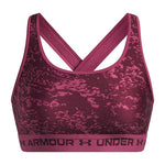 Γυναικείο Μπουστάκι Under Armour Crossback Mid Print Μωβ 1361042 659