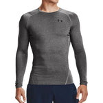 Under Armour Base Layer Αθλητική Μπλούζα Μακρυμάνικη Γκρι 1361524 090