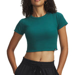 Γυναικείο T-shirt Under Armour Rival Πετρόλ 6000264 338