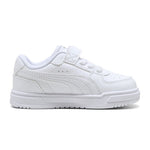 PUMA Ac Inf Παιδικά Sneakers Ανατομικά με Σκρατς Λευκά 406247 01