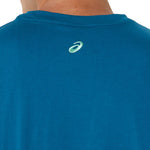Ανδρικό Αθλητικό T-shirt ASICS Πετρόλ 2031f333 400