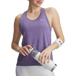 Γυναικεία Knockout Αθλητική Μπλούζα Under Armour Αμάνικη Μωβ 1389851 520