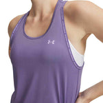 Γυναικεία Knockout Αθλητική Μπλούζα Under Armour Αμάνικη Μωβ 1389851 520