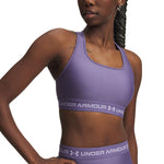 Γυναικείο Αθλητικό Μπουστάκι Under Armour Crossback Mid Μωβ 1361034 520