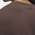 Under Armour Sportstyle Left Chest Αθλητική Μπλούζα Μακρυμάνικη Καφέ 1329585 200