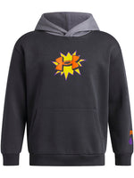 Under Armour Fleece Επένδυση Παιδικό Φούτερ Γκρι Rival 6013402 016