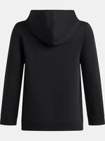 Under Armour Fleece Παιδικό Φούτερ με Κουκούλα Μαύρο Rival 6013382 008