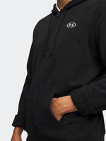 Under Armour Rival Flc Fz Ζακέτα με Κουκούλα Μαύρο 6013451 008