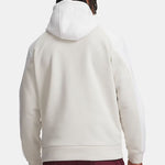Under Armour Fleece Φούτερ με Κουκούλα Ασπρο 6013807 110