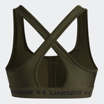 Γυναικείο Μπουστάκι Under Armour Crossback Mid Bra Λαδί 1361034 308