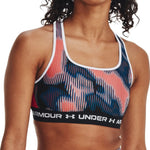 Γυναικείο Αθλητικό Μπουστάκι Under Armour Crossback Mid Print Multicolor 1361042 963