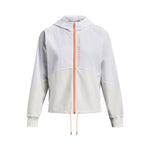 Γυναικείο Αθλητικό Μπουφάν Αντιανεμικό Λευκό Under Armour 1369889-100