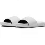 Γυναικείες Παντόφλες Under Armour Ansa Fixed Slides σε Λευκό Χρώμα 3023772 101