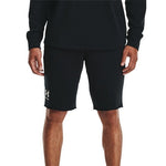 Ανδρική Αθλητική Βερμούδα Μαύρη Under Armour Rival Terry 1361631 001