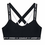 Γυναικείο Αθλητικό Μπουστάκι Μαύρο με Επένδυση Under Armour Crossback Low 1361033 001
