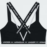 Γυναικείο Αθλητικό Μπουστάκι Μαύρο με Επένδυση Under Armour Crossback Low 1361033 001