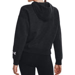 Γυναικείο Φούτερ με Κουκούλα Μαύρο Under Armour Essential Script 1374107-001