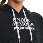 Γυναικείο Φούτερ με Κουκούλα Μαύρο Under Armour Essential Script 1374107-001