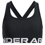 Under Armour Crossback Παιδικό Μπουστάκι Black, White 1390066 002