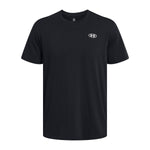 Ανδρικό T-shirt Under Armour Heavyweight Left Chest Patch Μαύρο 1382902 001