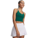 Under Armour Motion Sport Γυναικείο Crop Top Αμάνικο Πράσινο 6013779 312