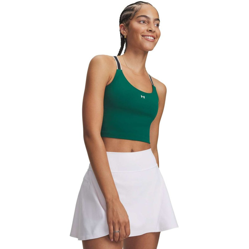 Under Armour Motion Sport Γυναικείο Crop Top Αμάνικο Πράσινο 6013779 312